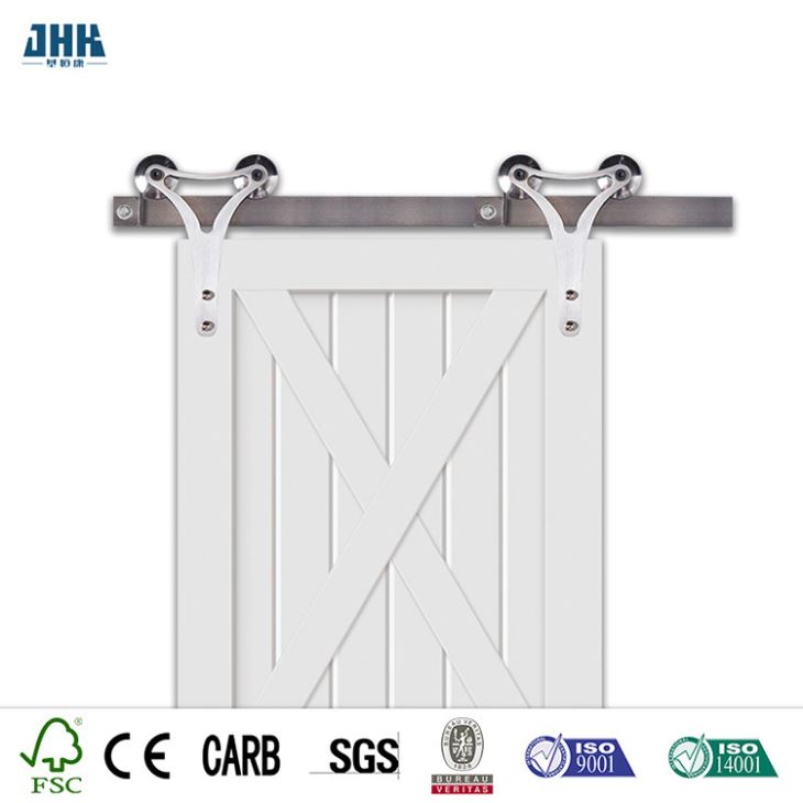 Puerta de granero de diseño de puerta corredera de descarga manual