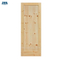 Puerta de granero blanca corrediza de madera de pino con nudos de aliso, diseños rústicos personalizados, para América del Norte