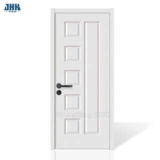 Venta popular interior Puerta moldeada HDF Puerta de imprimación blanca