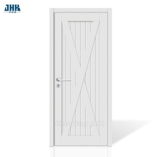 Diseño de puerta de panel de madera Puerta de armario agitadora de 2 paneles
