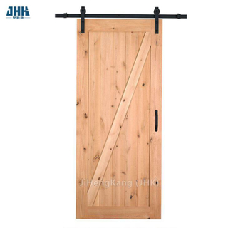 Hardware utilizado para la puerta corrediza de granero del techo de madera de fresno