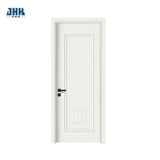 Puerta de madera con imprimación blanca, puerta de madera MDF moderna