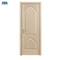 Puerta de panel de armario interior de 6 paneles laminada HDF blanca