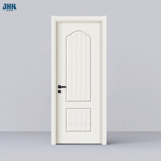 Panel de puerta de MDF empotrado de PVC interno de color blanco