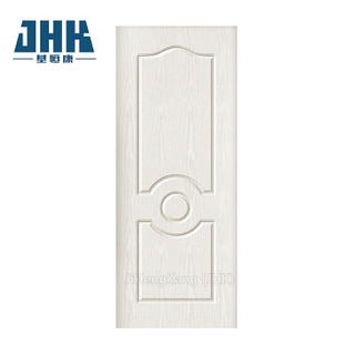 Puerta interior de plástico de madera de PVC blanco