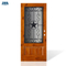 Venta caliente Assemblly puerta interior de PVC de madera de tablero sólido