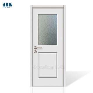 Puertas de entrada de perfil de aluminio con transferencia de madera estándar personalizada para hogares