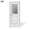 Puertas de entrada de perfil de aluminio con transferencia de madera estándar personalizada para hogares