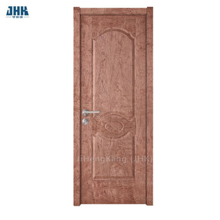 Jhk-M03 Diseño de piel de puerta de madera HDF en relieve personalizado de fresno natural