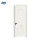 White Primer 5-Lite Puerta de madera maciza con vidrio