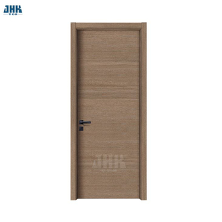 Nuevos productos más vendidos, puertas de madera de estilo nigeriano, puerta Interior moderna de Color pulido de teca natural (EF-V019)