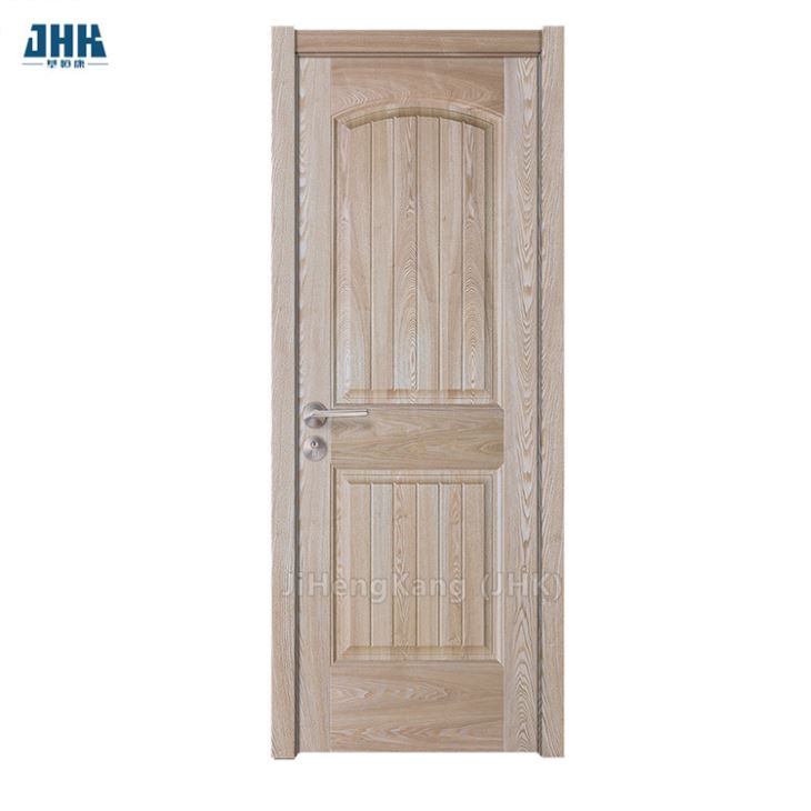 Puerta de chapa de madera de pintura de bloqueo de madera contrachapada moldeada HDF