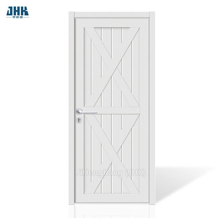 Puertas interiores estilo shaker de madera maciza de 30' X 80' con vidrio