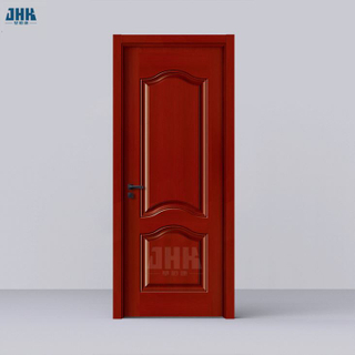 Diseño de paneles de 5 puertas de MDF de melamina, puerta moldeada para factor de producción (SM-JY-007)