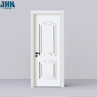 Diseño de puerta de WPC para dormitorio, puerta ecológica impermeable, gran oferta, WPC, China, con marco de WPC