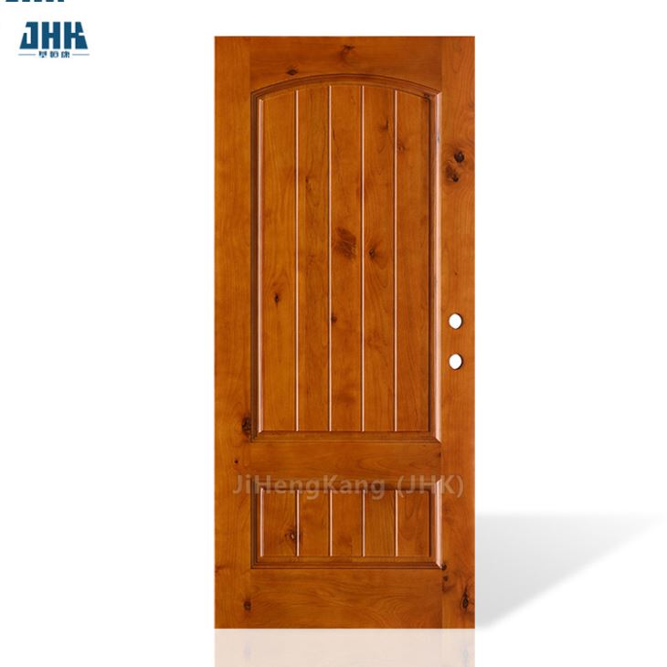 Puerta de roble rústico (puerta de madera)