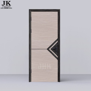Nuevos ajustes Diseños frontales MDF de madera con puertas de entrada de tablero de melamina Puerta de madera
