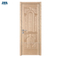 Puerta de madera de entrada de dormitorio de diseño simple
