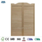 Cocina/gabinete Puerta de persiana de madera blanca Armario Puerta plegable Puertas plegables de roble pintado