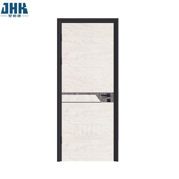 Diseños modernos de puertas de madera, puerta con acabado de melamina, diseño de puertas de madera