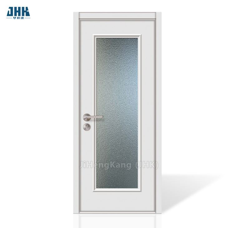 Diseño de buena calidad, puertas corredizas de madera de vidrio de doble hoja (SC-W031)