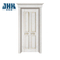 Puerta agitadora de madera precolgada de aliso nudosa (JHK-SK03-2)