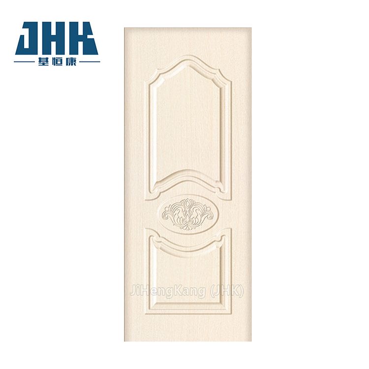 Madera de puerta de armario de cocina de MDF prensada con película de PVC